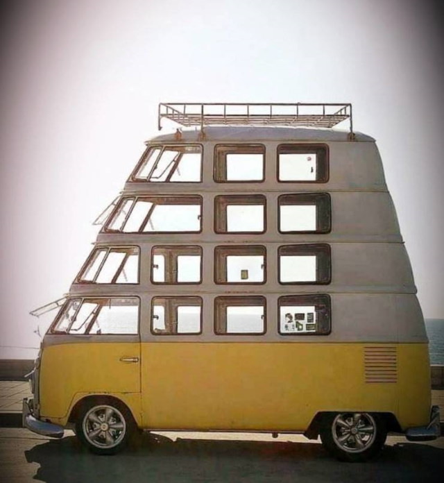 Wacky Cars Volkswagen van