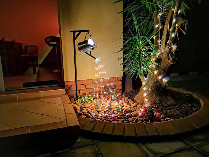 Creative Gardening Ideas and Tricks lighting