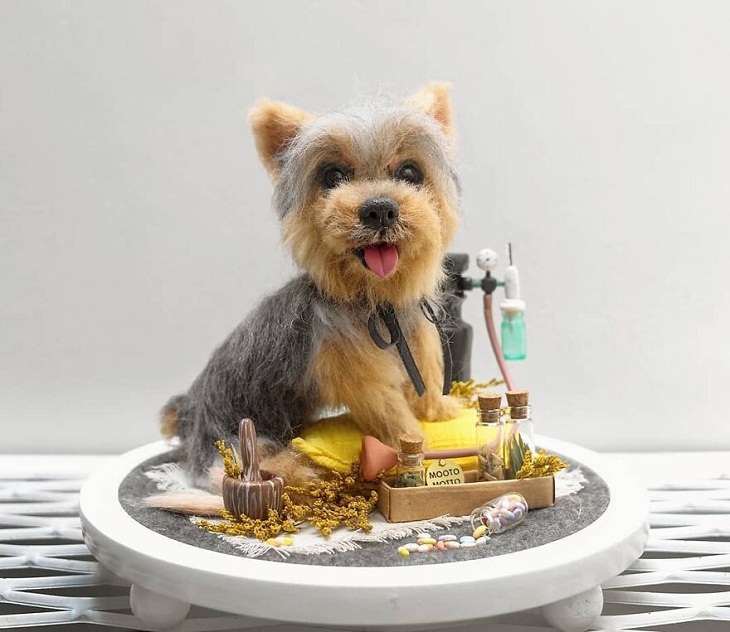 Hyper-Realistic Animal Portraits, cute dog