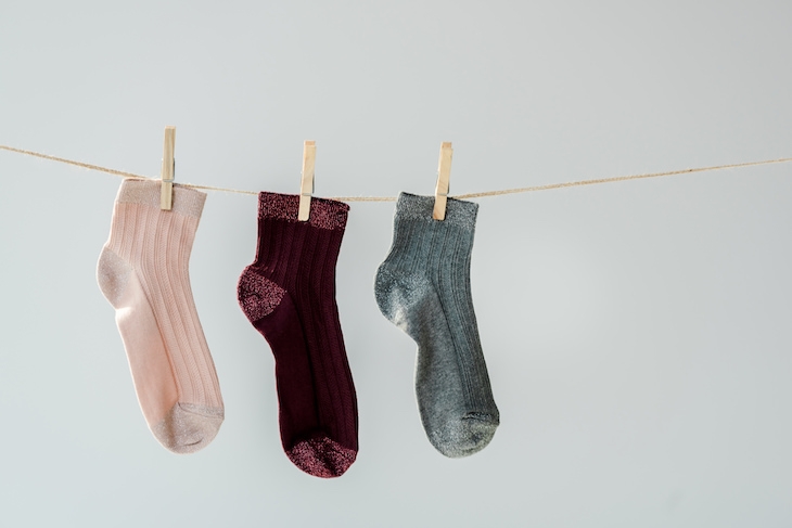 What To Do with Old Clothes Instead of Toss Them socks