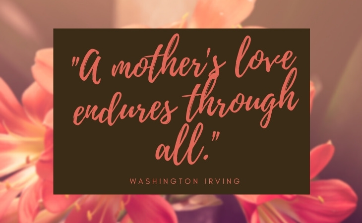 Mother’s Day Quotes washington irving