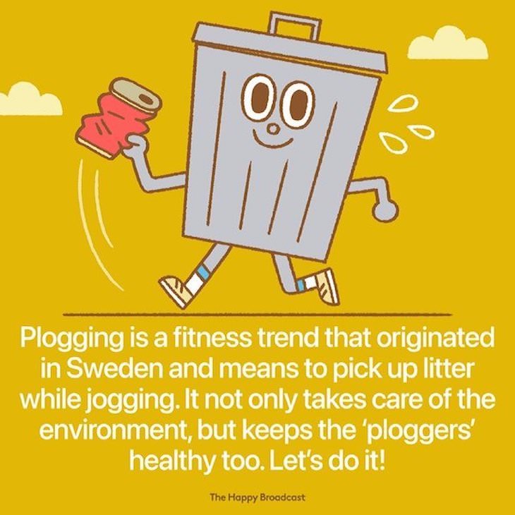 Happy and Positive News Stories From 2021 Plogging
