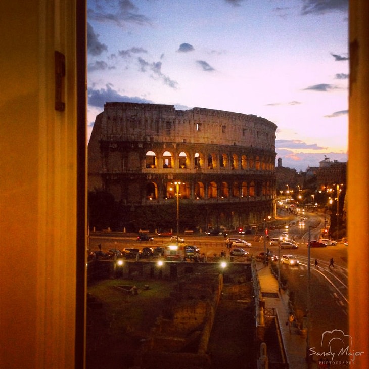 World Framed Through Doors and Windows, Rome