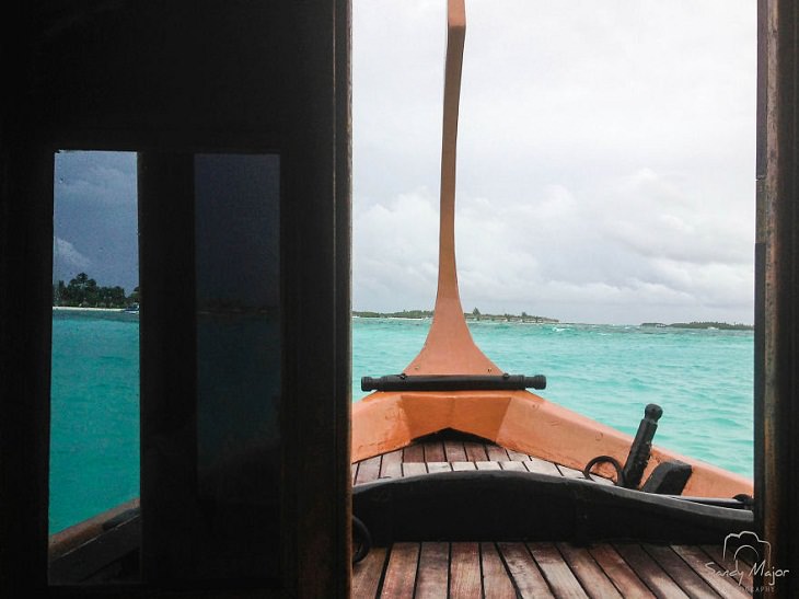 World Framed Through Doors and Windows, Kuda Huraa, Maldives