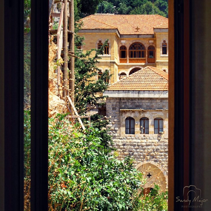 World Framed Through Doors and Windows, Qozhaya, Lebanon