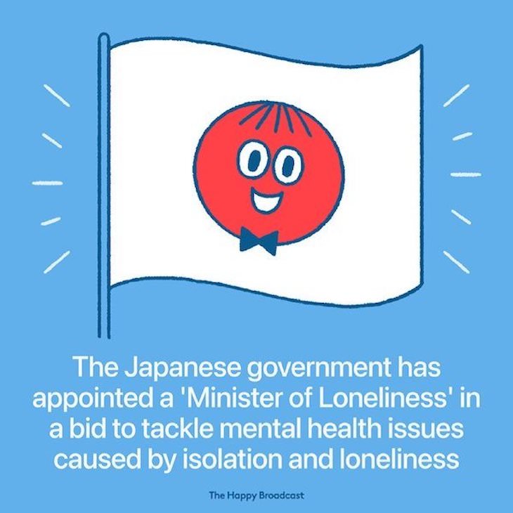Happy and Positive News Stories From 2021 Minister of Loneliness