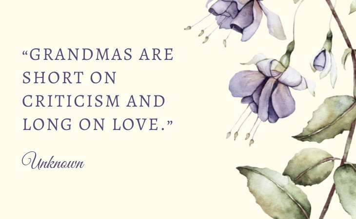 Mother’s Day Quotes grandmas love