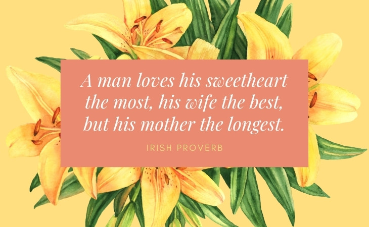Mother’s Day Quotes Irish proverb