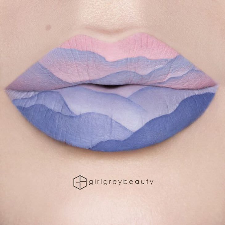 Andrea Reed's Stunning Lip Art pastels
