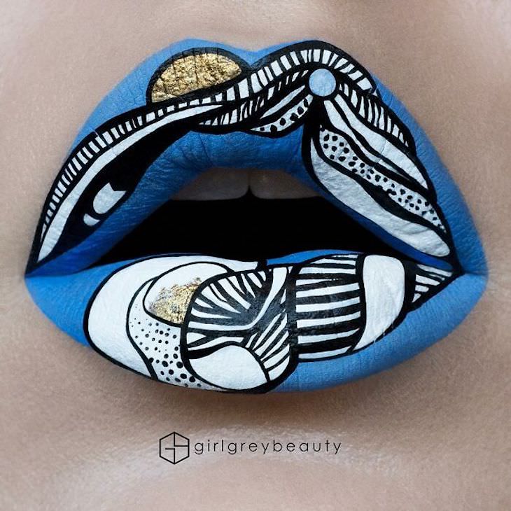 Andrea Reed's Stunning Lip Art