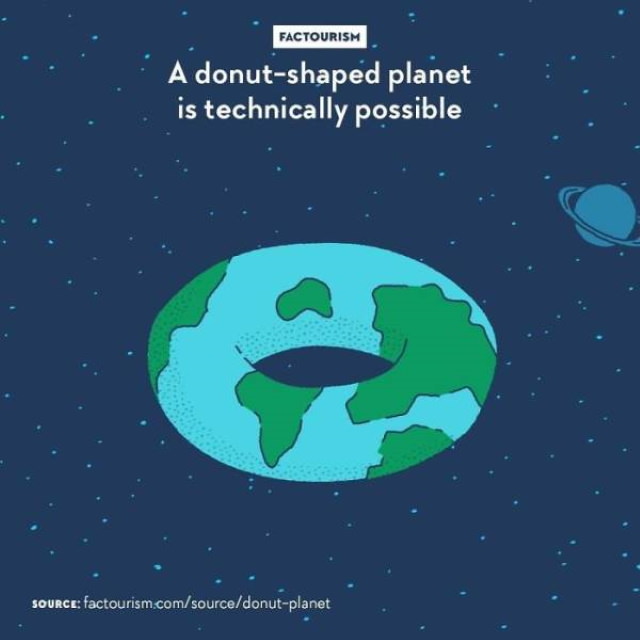 Factourism donut planet
