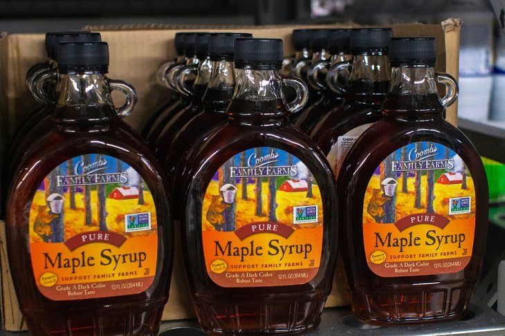 Honey vs. Maple Syrup, maple syrup storage