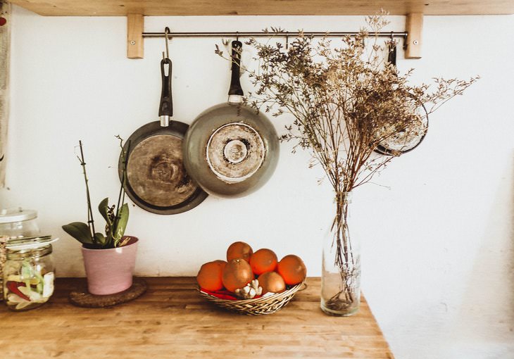 Olive Oil Household Uses wooden table