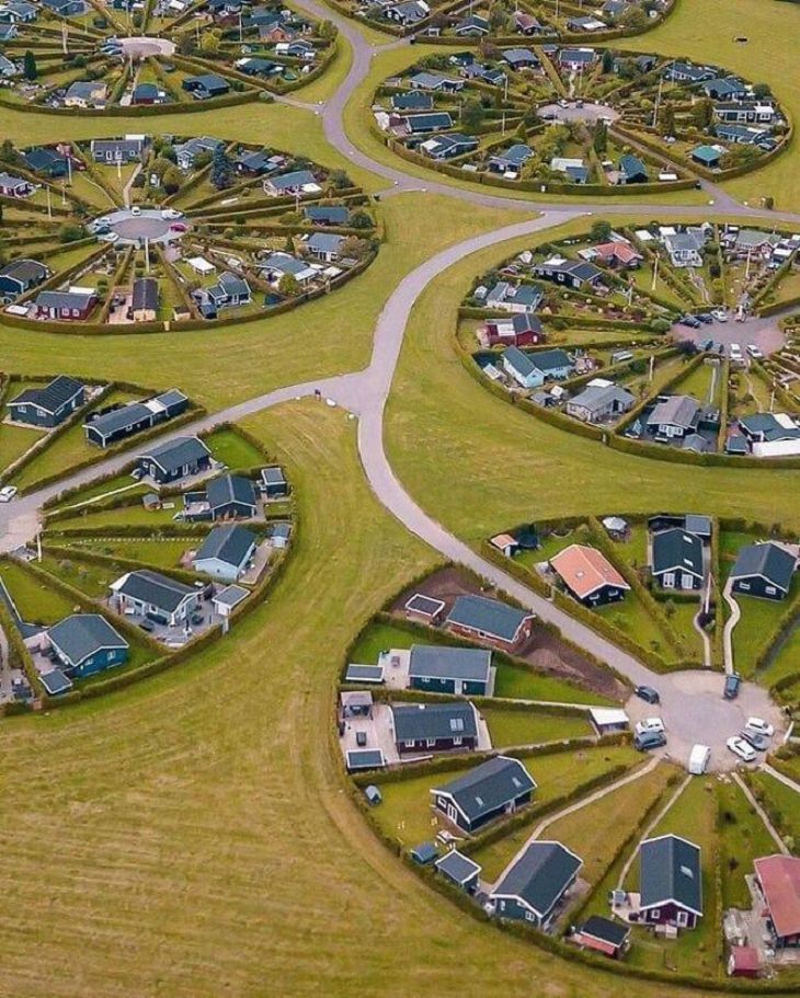 Examples of Engineering, village settlement in Denmark