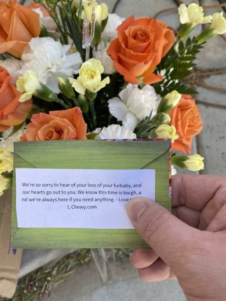  13 Heartwarming Stories of Brave and Kind People bouquet 
