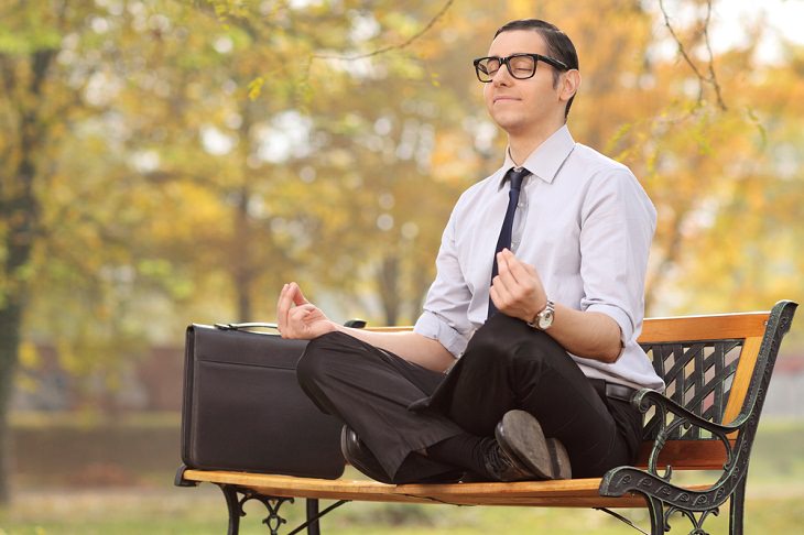 Tips to Stay Awake While You Meditate, on a bench 