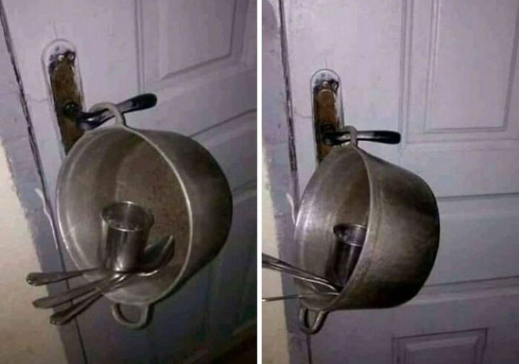Funny Fixes  homemade alarm system