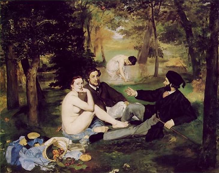 7 Most Controversial Artworks In History Edouard Manet, Le Déjeuner sur l'herbe, 1863