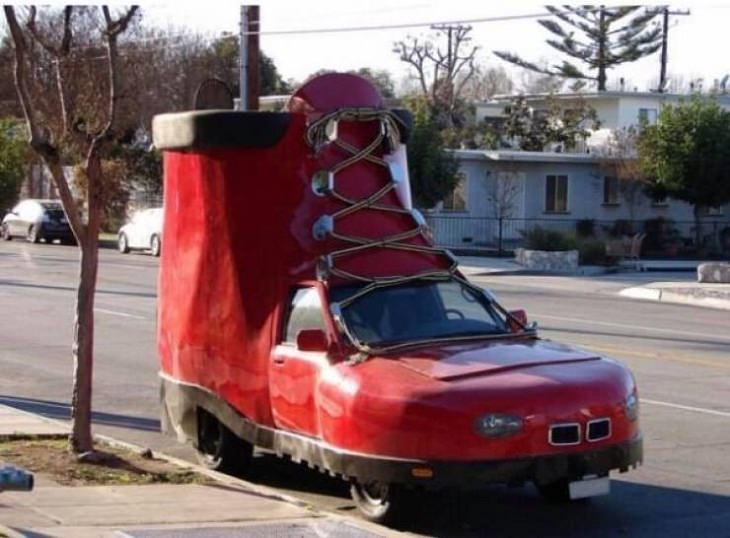 Weird Cars, shoes 