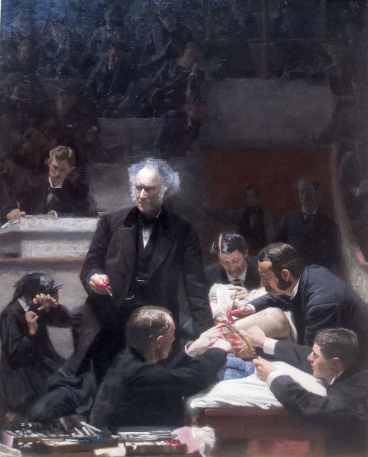 7 Most Controversial Artworks In History Thomas Eakins, The Gross Clinic, 1875