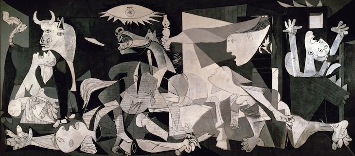 7 Most Controversial Artworks In History Pablo Picasso, Guernica, 1937