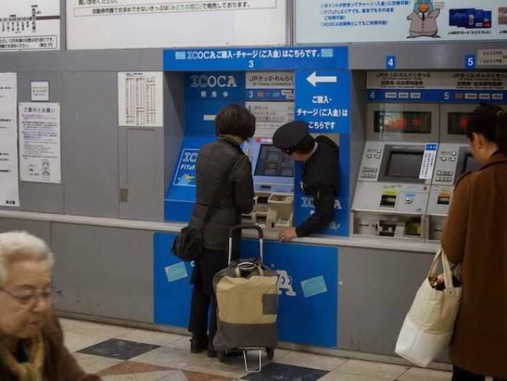 Fascinating Facts and Images of Japan train station staff help