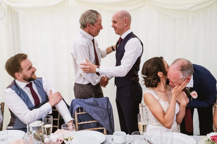 father-daughter bond at weddings