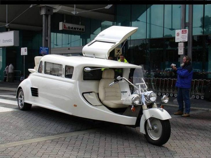 Weird Cars, Limo-Bike,