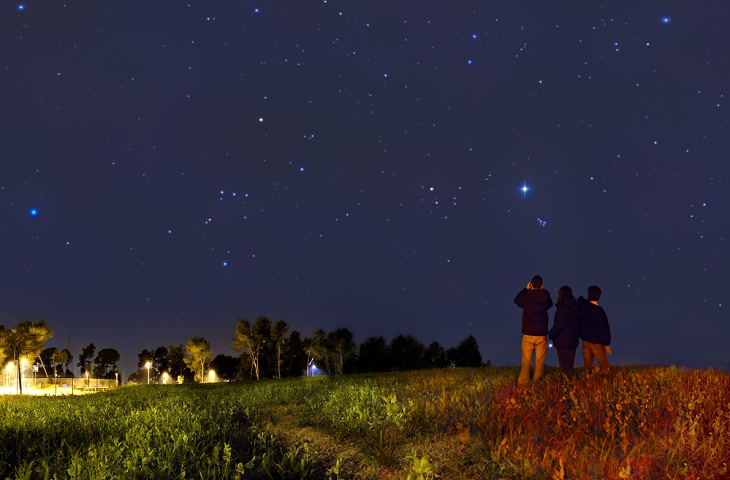 Benefits of Nature Therapy, stargazing