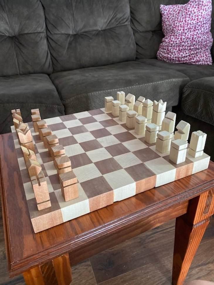 Woodworking Masterpieces  chessboard