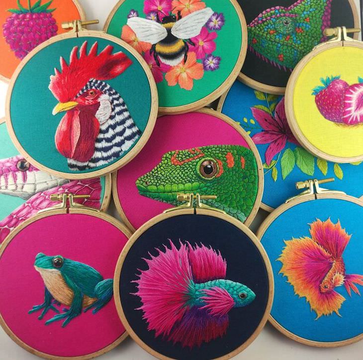 Unique and Inspiring Craft Projects embroidery