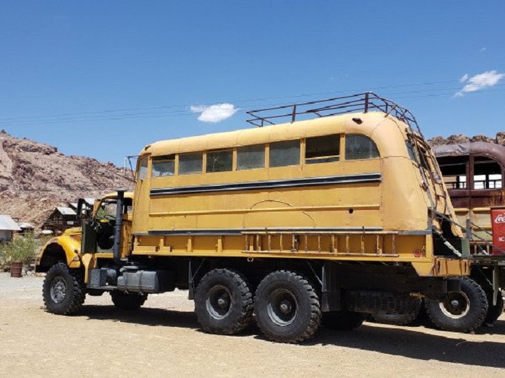 Weird and Wonderful Trucks, school bus