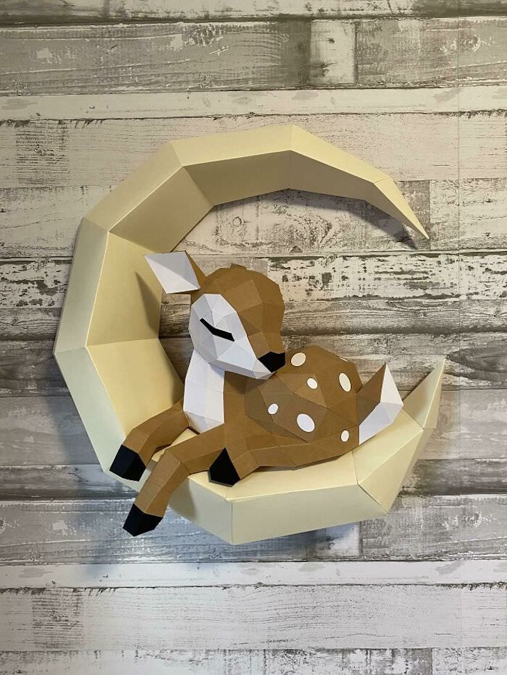 Unique and Inspiring Craft Projects paper fawn