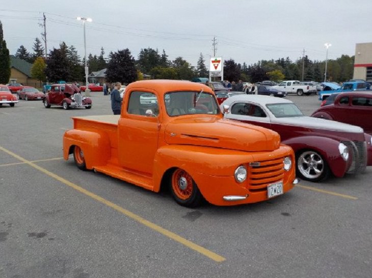 Weird and Wonderful Trucks, orange color