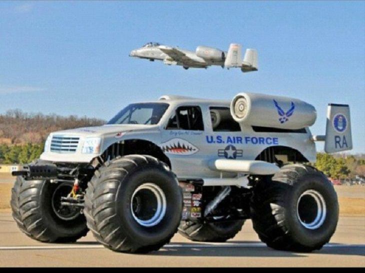 Weird and Wonderful Trucks, army