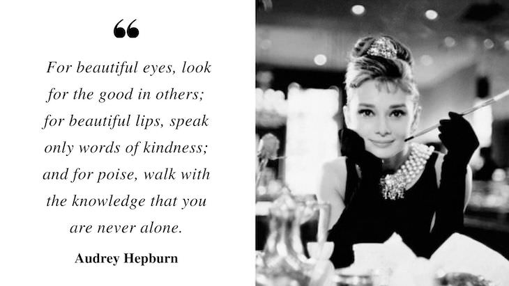 16 Inspiring Quotes by Audrey Hepburn beauty and elegance