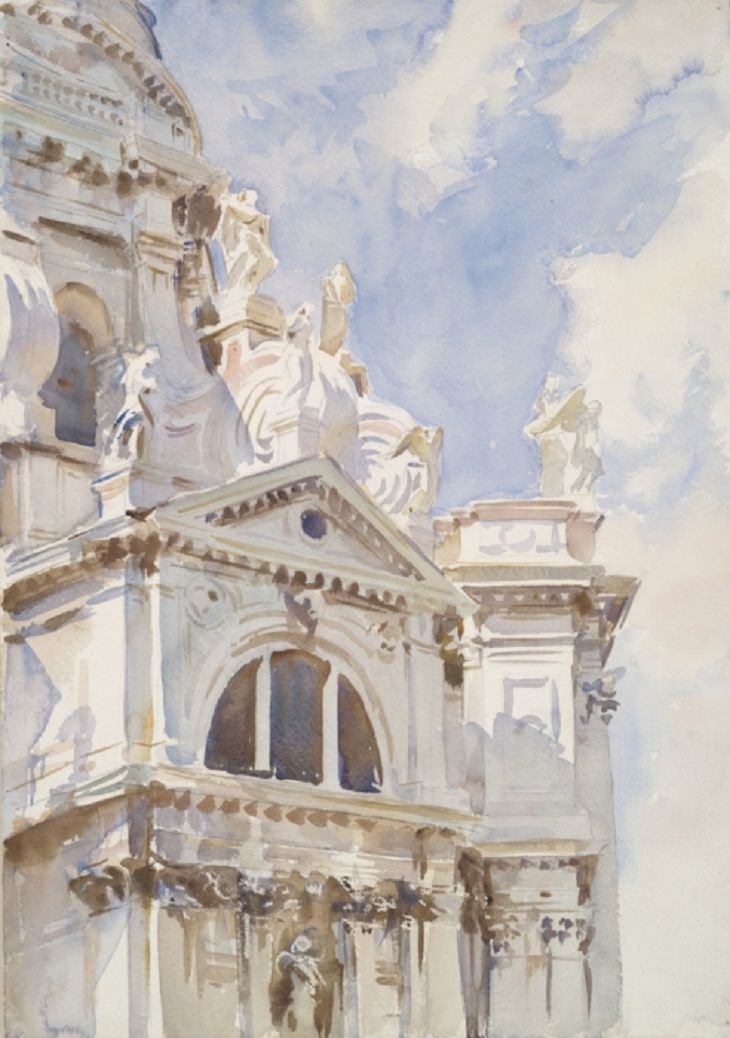  Pinturas De John Sargent, “El Saludo, Venecia” (entre 1904-1907)