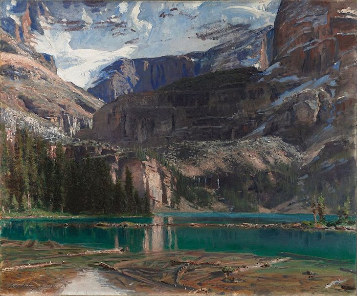  Pinturas De John Sargent, “Lago O'Hara” (1916) 