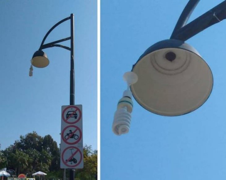 Funny Fails street lamp