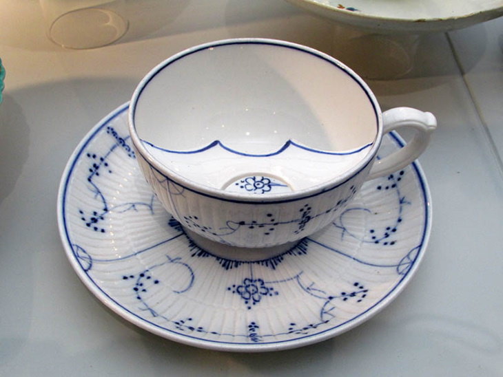 History Facts mustache cups