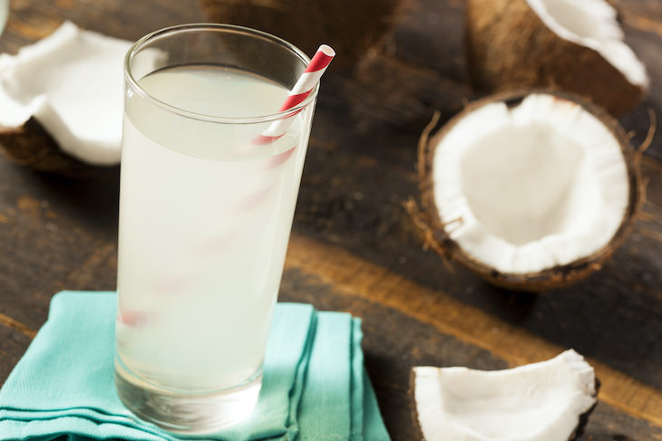 Best Drinks To Help You Recover After Exercise coconut water