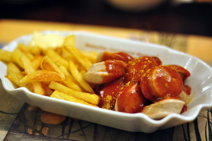 French Fries Around the World Currywurst