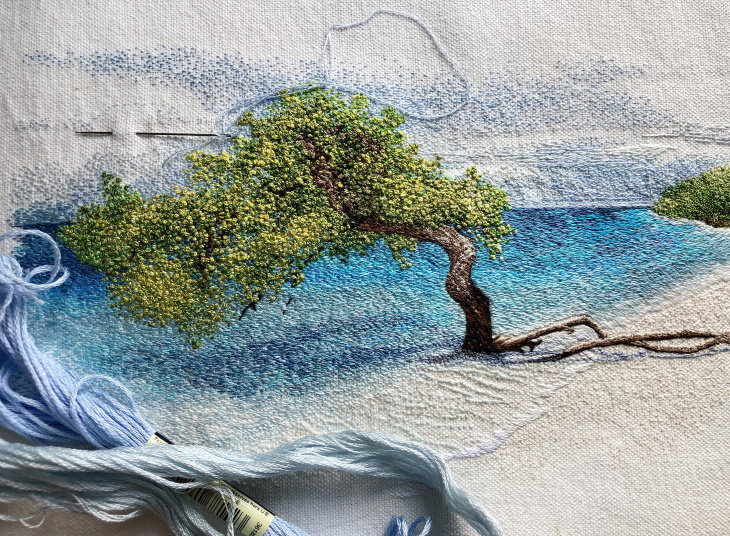 Embroidery by Katrin Vates