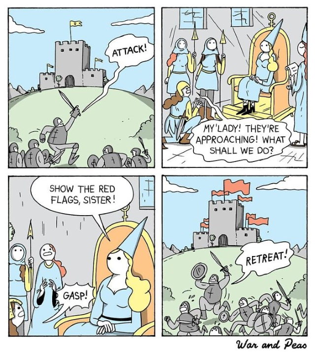 Comics by War and Peas