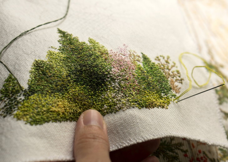 Embroidery by Katrin Vates