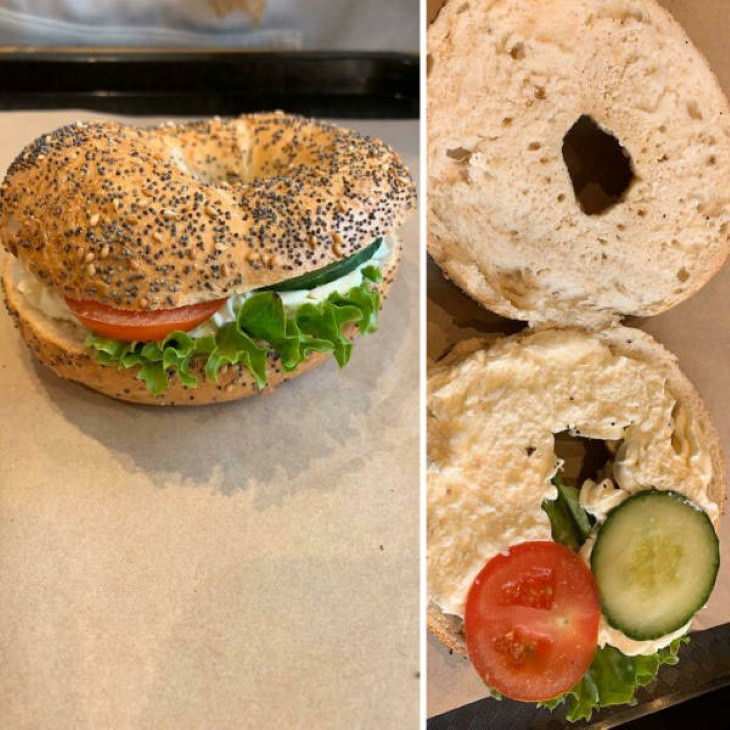 Misleading Food Packages bagel