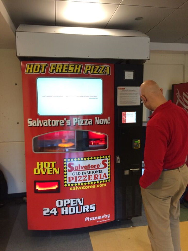 Vending Machines pizza