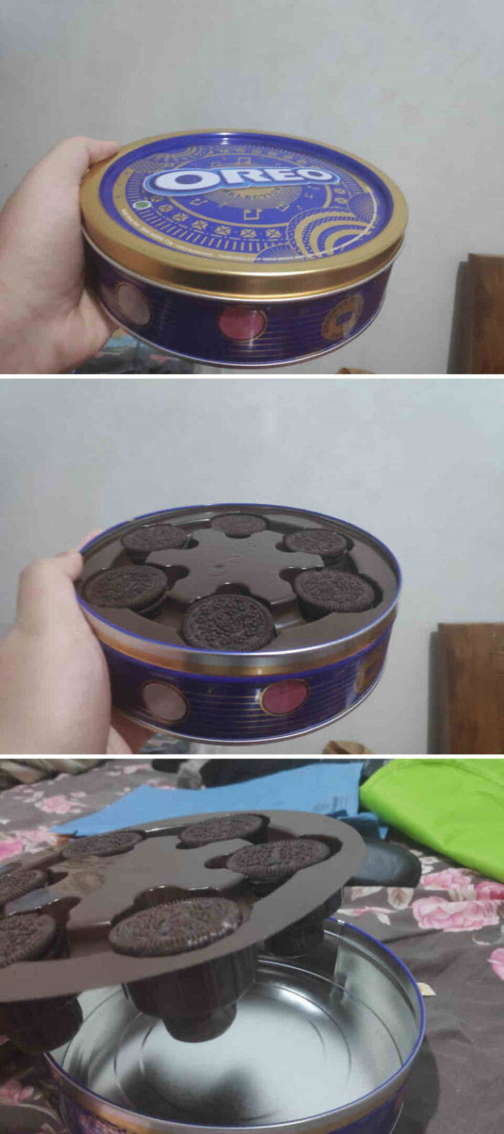 Misleading Food Packages Oreo tin