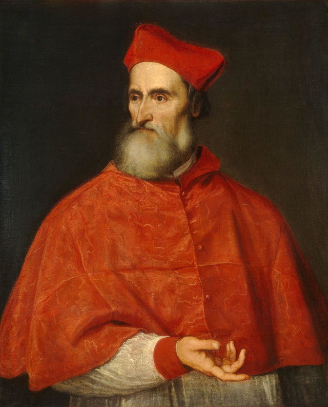 Red Throughout History Portrait of Pietro Bembo Cardinal