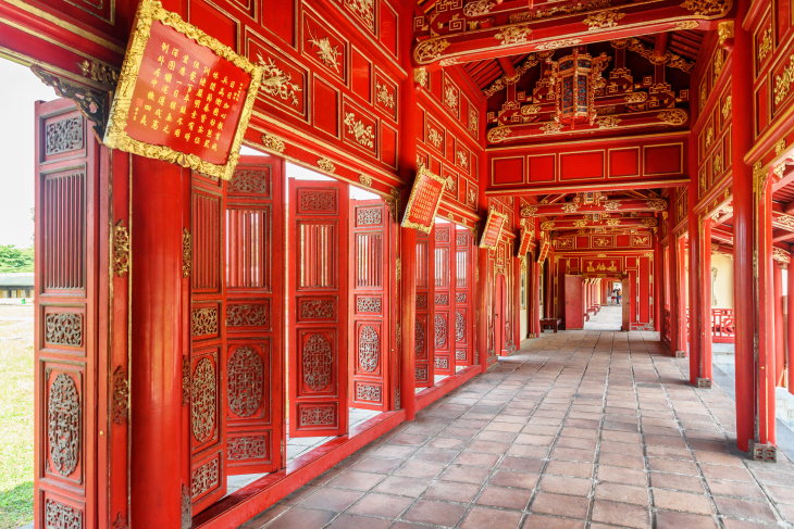 Red Throughout History Forbidden City